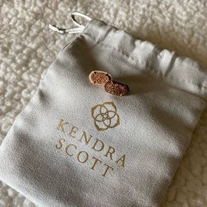 Eliza Gold Drusy Kendra Scott Earrings